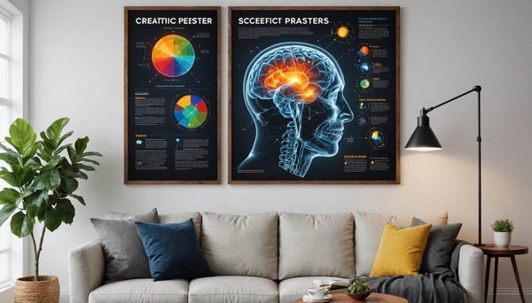 10 idées créatives pour utiliser un poster scientifique en déco
