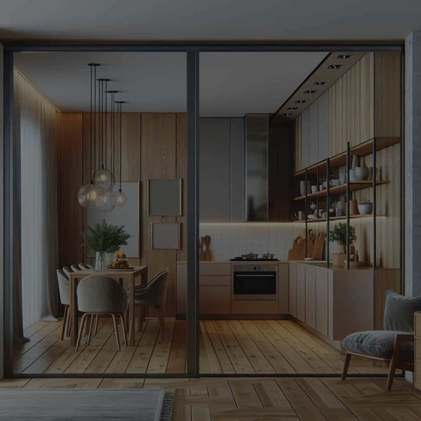 Comment choisir la porte coulissante idéale pour séparer la cuisine du salon dans un espace ouvert ?