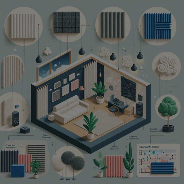 Quelles solutions existent pour réduire le bruit dans une pièce aux murs fins ?