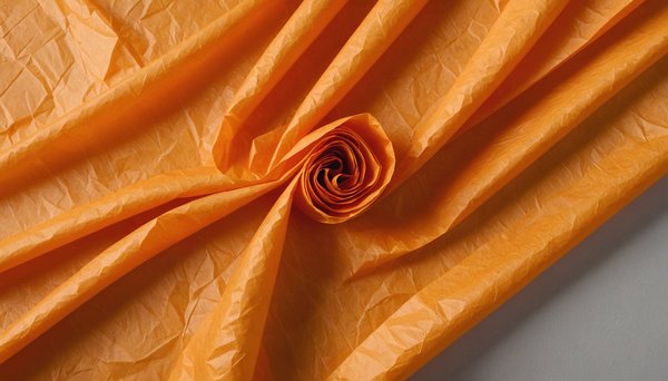 240 feuilles de papier de soie safran 17g/m² pour décorer vos cadeaux